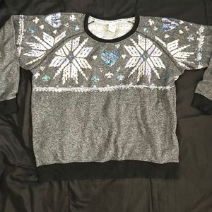 VS PINK Sequin Sweatshirt